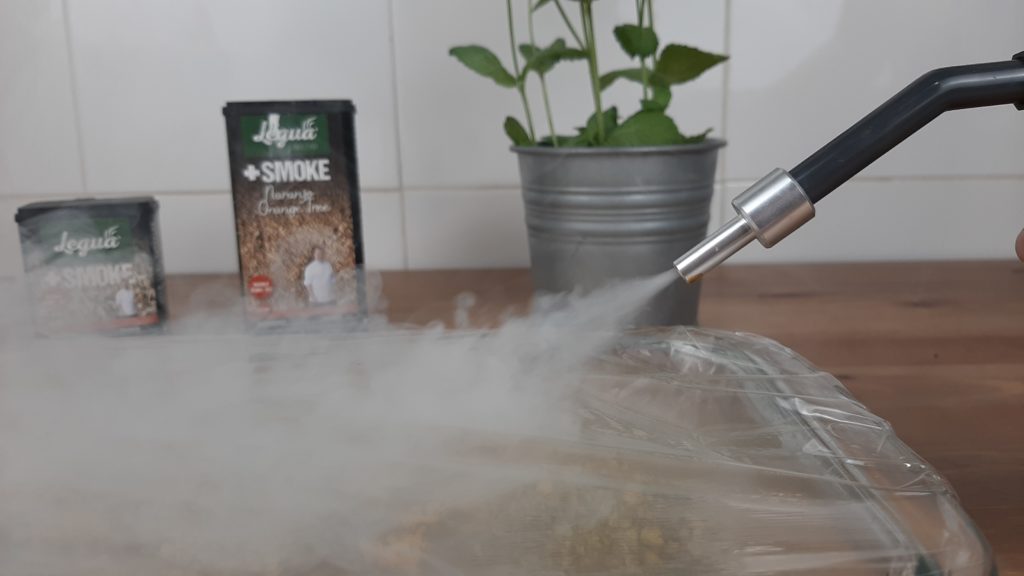 cocinando con legua +smoke
